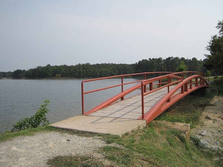 Craighead Forest Park, Jonesboro AR — wooded park landscape, a local green-space landmark managed by the City of Jonesboro